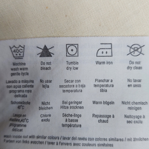 Retro Esprit Navy Blue Low Waist Boot Cut Chinos - Picture 9 of 10